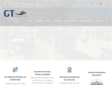 Tablet Screenshot of gtbusinessandtravel.com